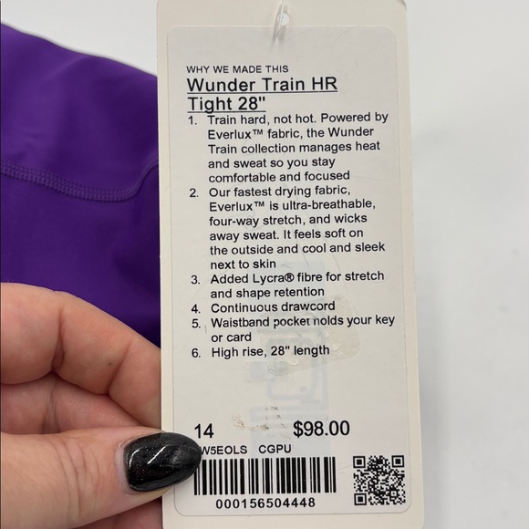 Lululemon Wunder Train HR Tight 28” - Picture 6 of 7
